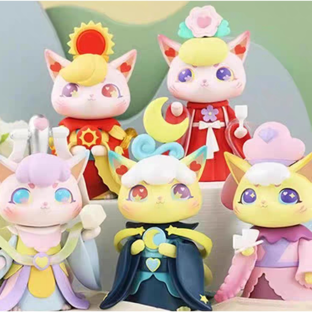 (สุ่ม/พร้อมส่ง🇹🇭) โมเดลแมว MIO Jinghong Cat Series Blind Box - รูปที่ 4