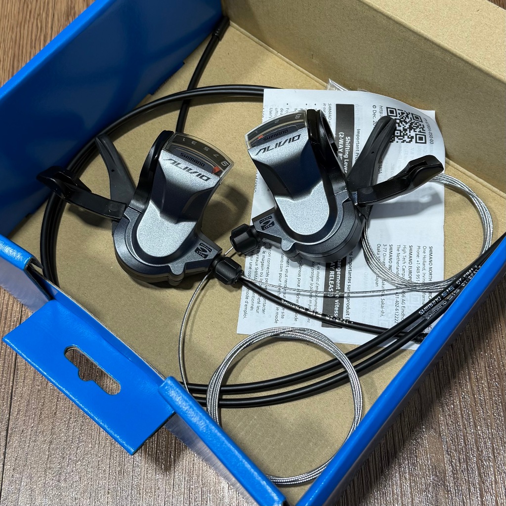 มือเกียร์ SHIMANO SL-M4000 3x9 สปีด กล่อง แท้ศูนย์ไทย รูปที่ 8