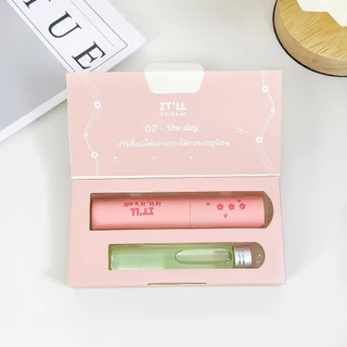 【ซื้อ1แถม1】 น้ำหอม IT'LL EDP mini หอมทน 8ชม. ของขวัญผู้หญิง น้ำหอมพกพา 10ml+10ml