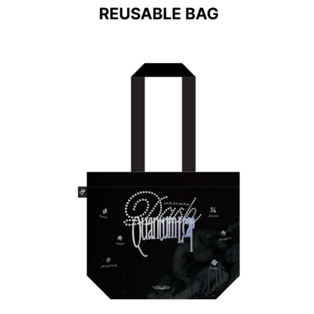 *พร้อมส่ง* กระเป๋า Reusable Bag PLAVE Dash Quantum Leap