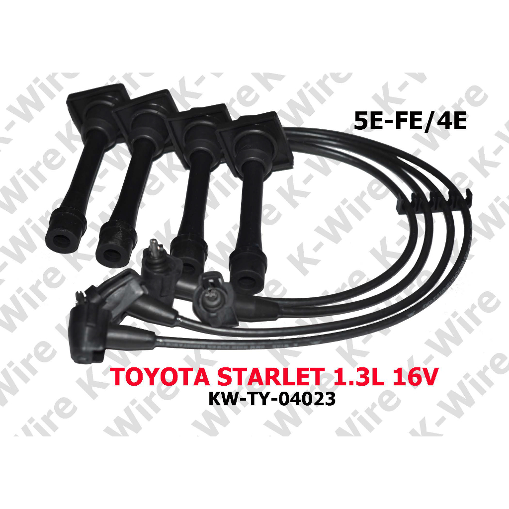 K-Wire STARLET 1.3L 16V Inj 5E-FE 4E