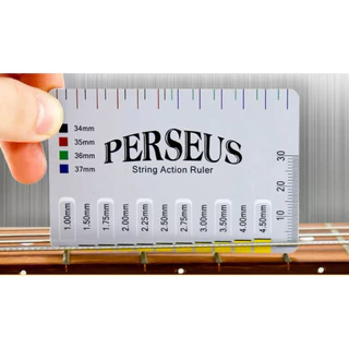 ไม้บรรทัด Perseus Sting Action Rulerแบบพลาสติกหนาใช้วัดความสูงของสาย ✔️สำหรับกีตาร์ไฟฟ้า✔️กีตาร์โปร่ง ✔️เบส✔️Ukulele