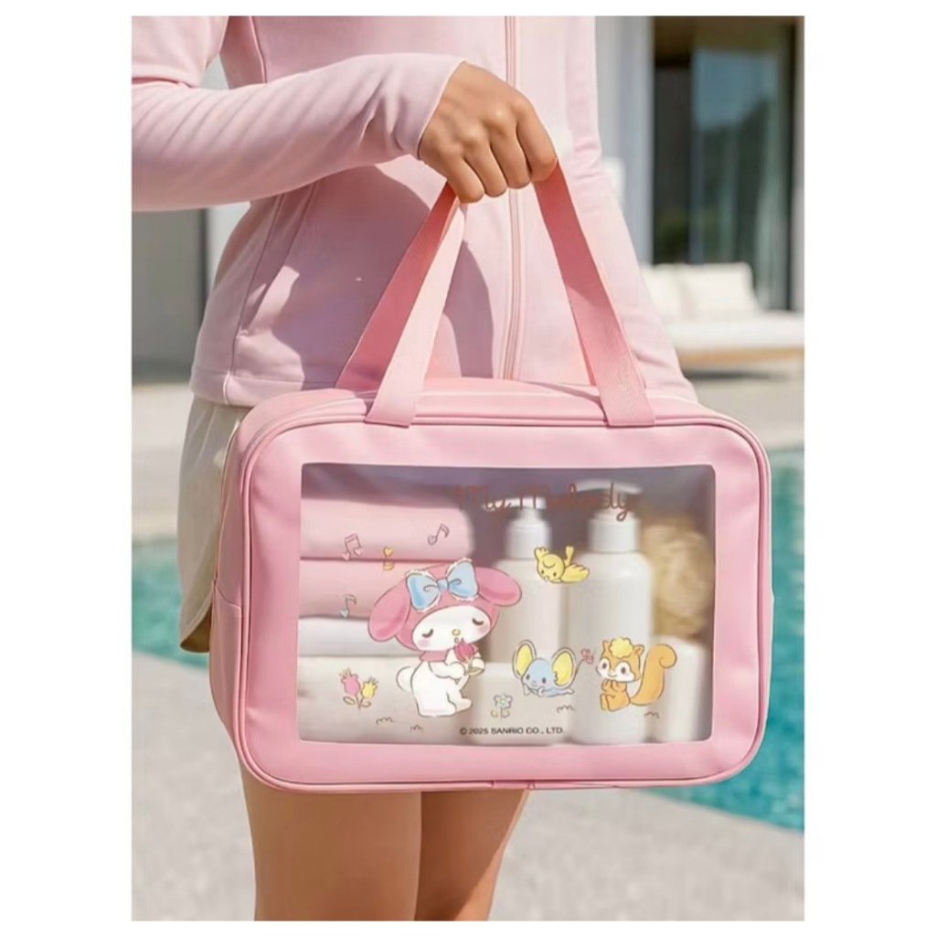 กระเป๋าสะพาย Sanrio Sanrio สินค้างานลิขสิทธิ์แท้ 100% Sanrio Original License มีสติ๊กเกอร์ Hologram