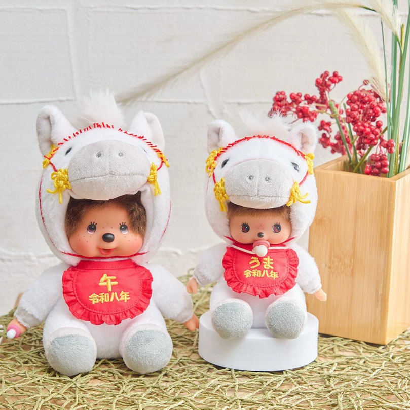 ตุ๊กตามอนชิชิ ปีม้า New IN! มอนชิชิ และ เบบิชิชิ ประจำปีนักษัตร ลิขสิทธิ์แท้100%