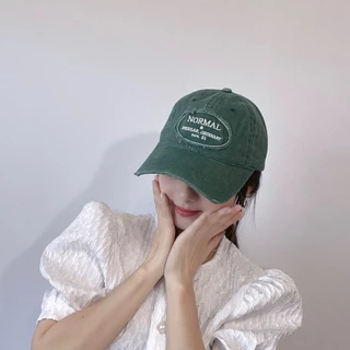 หมวกเบสบอล แบบนิ่ม ปักNormal มี 5สี คุณภาพสู สไตล์วินเทจ