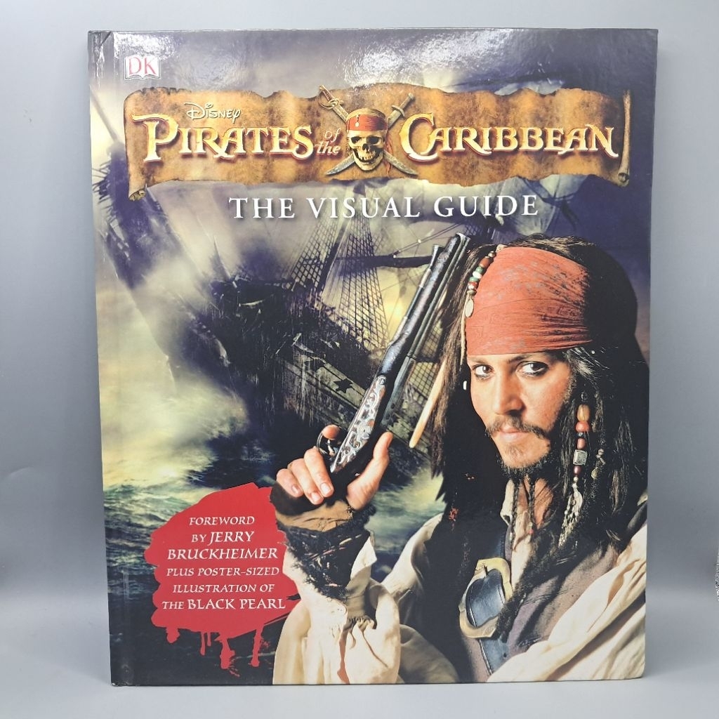 #G #มือสอง :Pirates of the Caribbean: The Visual Guide by Jerry Bruckheimer. (หนังสือความรู้)