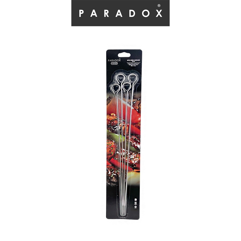 Paradox : ที่เสียบบาร์บีคิว 38ซม 4PCS BBQ SKEWER 38 cm Z0642