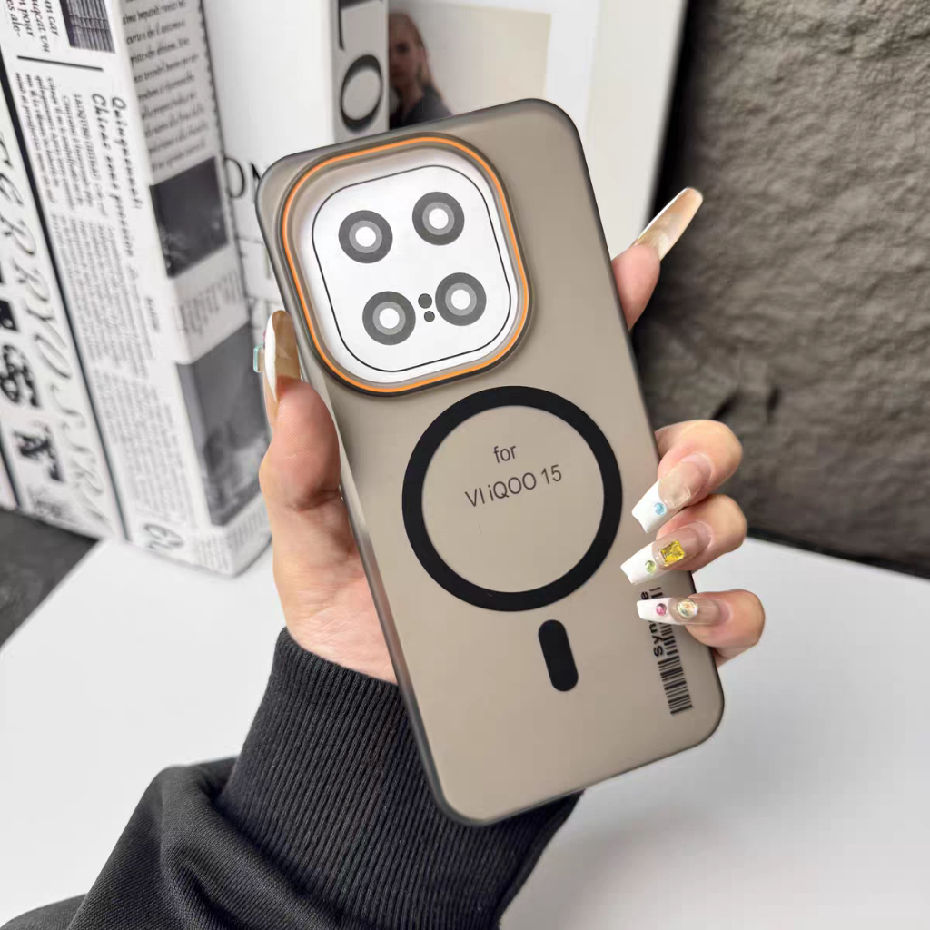 [พร้อมส่งจากไทย] IQoo Z10 Series เคสกระกระแทกพร้อมแม่เหล็ก IQoo Z10 / Z10 Turbo / Z10 Turbo Pro