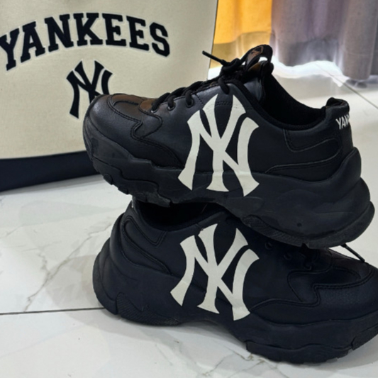 MLB Big Ball Chunky Low Top Dad Shoes Black