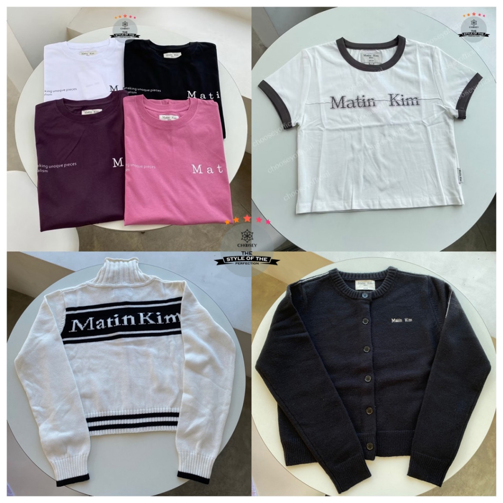 พร้อมส่ง เสื้อmatin kimใส่ได้ทั้งผู้หญิงผู้ชาย🇰🇷