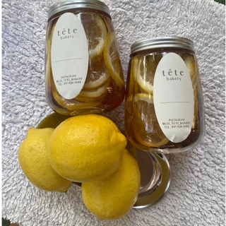 เลมอนดองน้ำผึ้งแท้ 100% Honey Lemon | 500ml | tete bakery