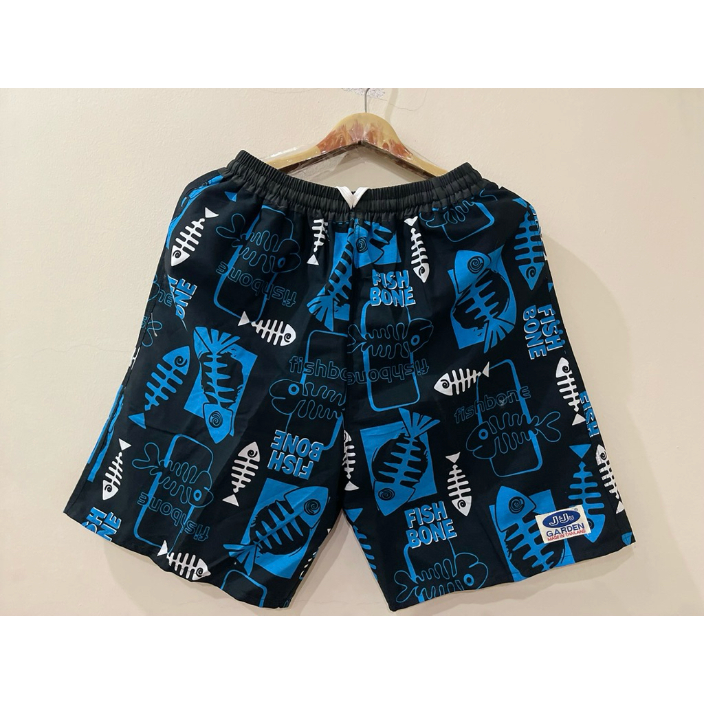 กางเกงเจเจแท้💯%ขาสั้นผ้าcottonลายก้างปลามาใหม่ทูโทนครบไซร์💢M L XL💢