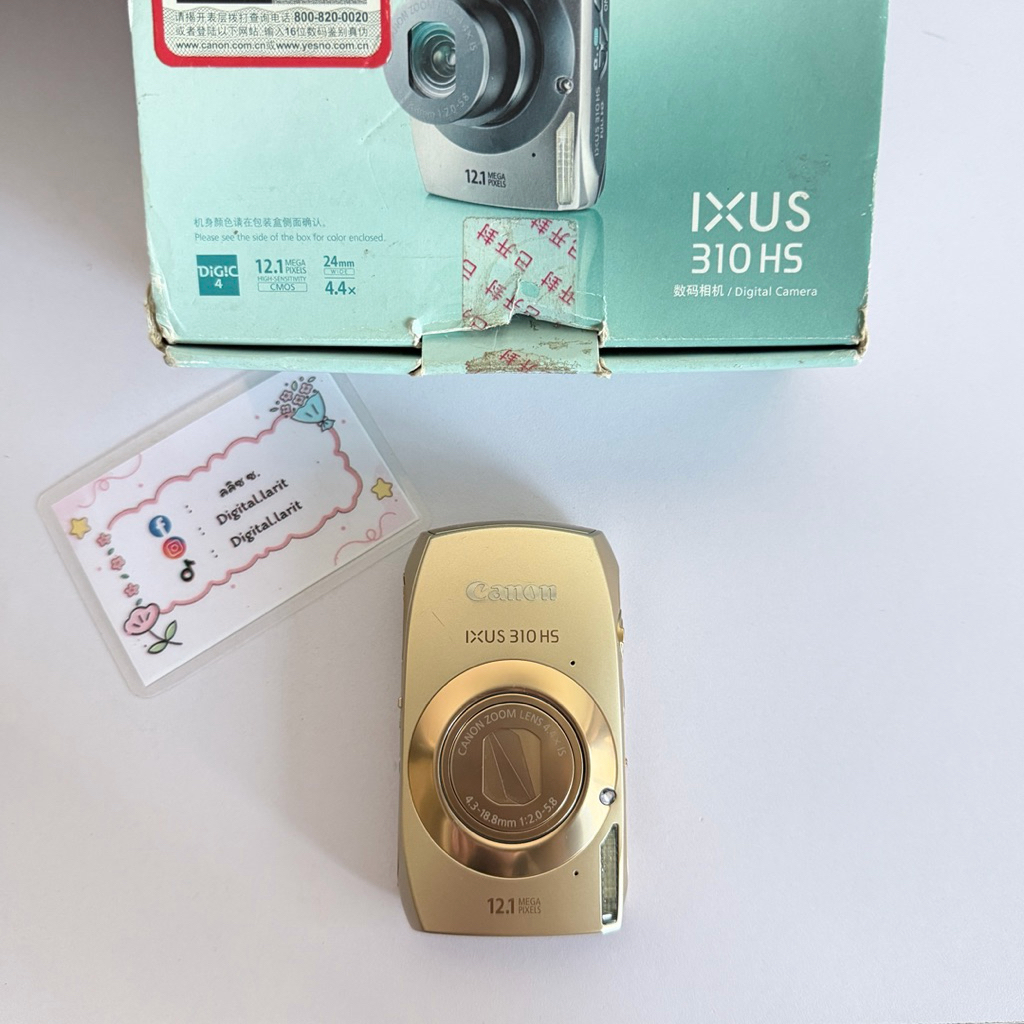 Canon ixy 31s/ixus 310hs ครบกล่อง (รุ่น K.โยชิ)