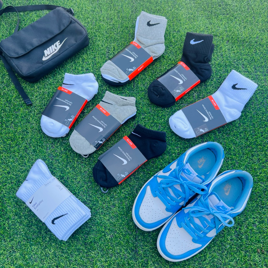 ถุงเท้า NK (แพ็ค 3 คู่) 🇹🇭พร้อมส่งในไทย