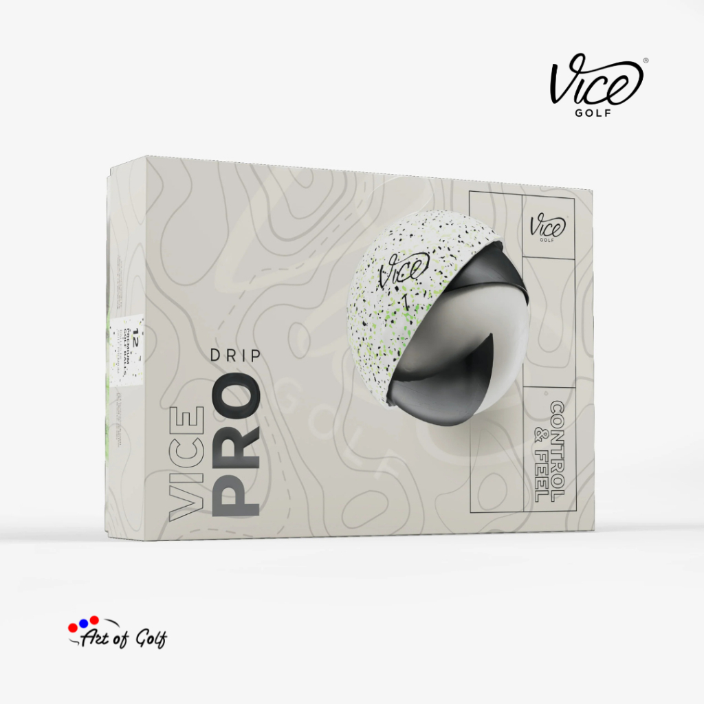ลูกกอล์ฟ Vice Golf - รุ่น Pro (Drip Lime)