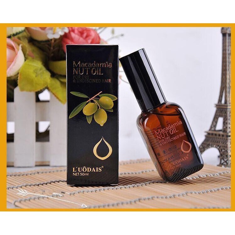 1 แถม 1 ผลิตภัณฑ์ดูแลเส้นผม L'UÔDAIS Moroccan Oilเป็นน้ำมันบำรุงผมที่ออกแบบมาเพื่อฟื้นฟูและบำรุงผมแห้งเสีย #0732