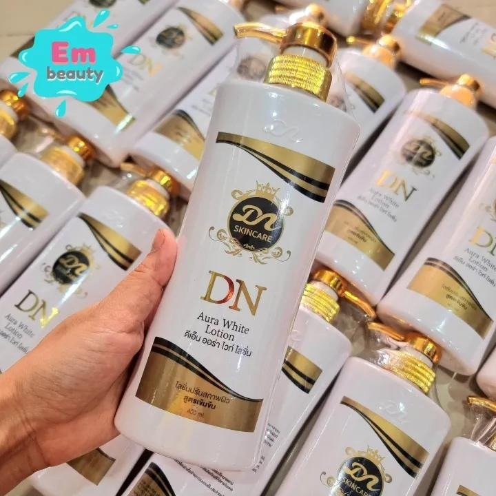 โลชั่นดีเอ็น DN Aura​ White​ Lotion ขนาด 400ml.