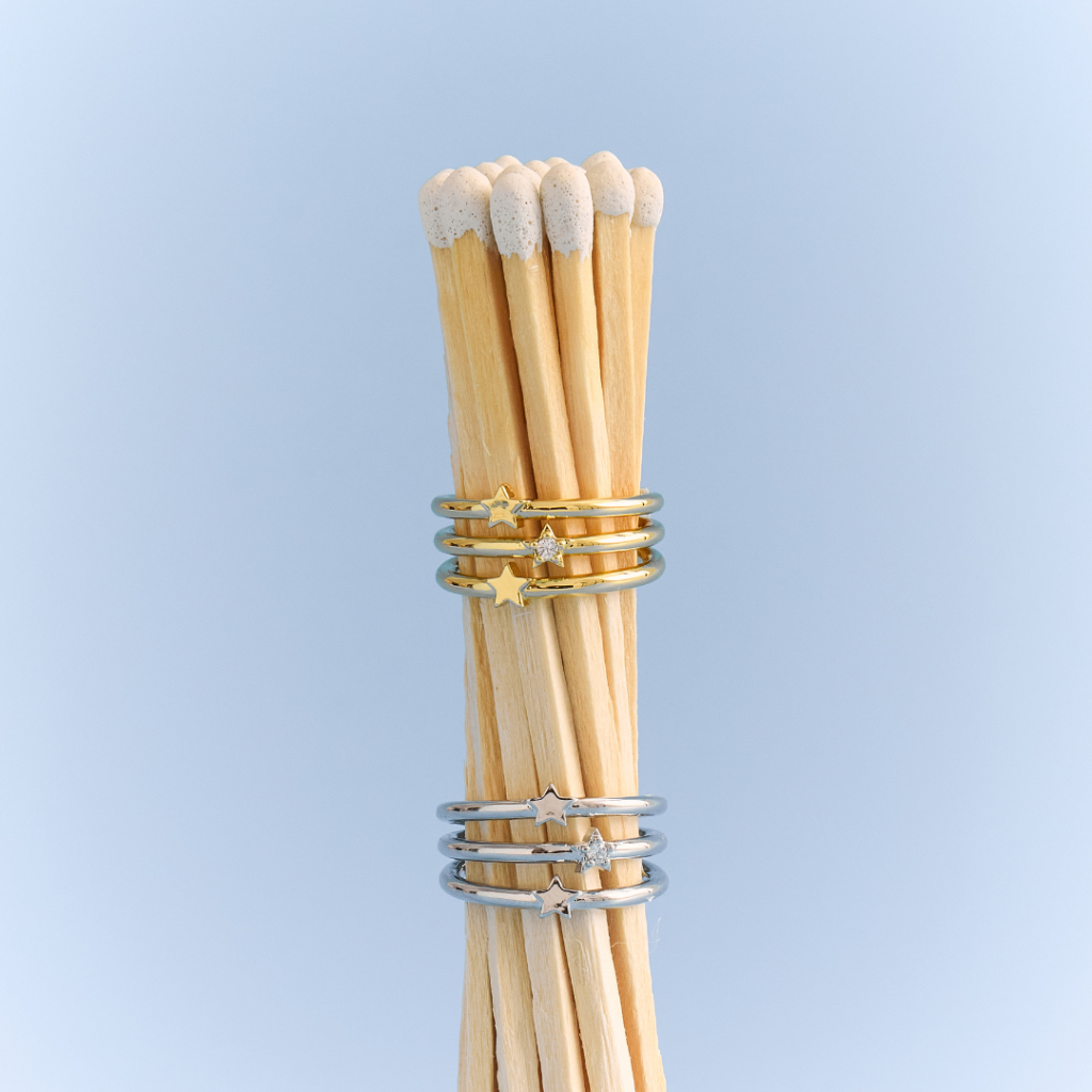 Petite Nova Ring แหวนดาว 3 เลเยอร์ปรับขนาดได้