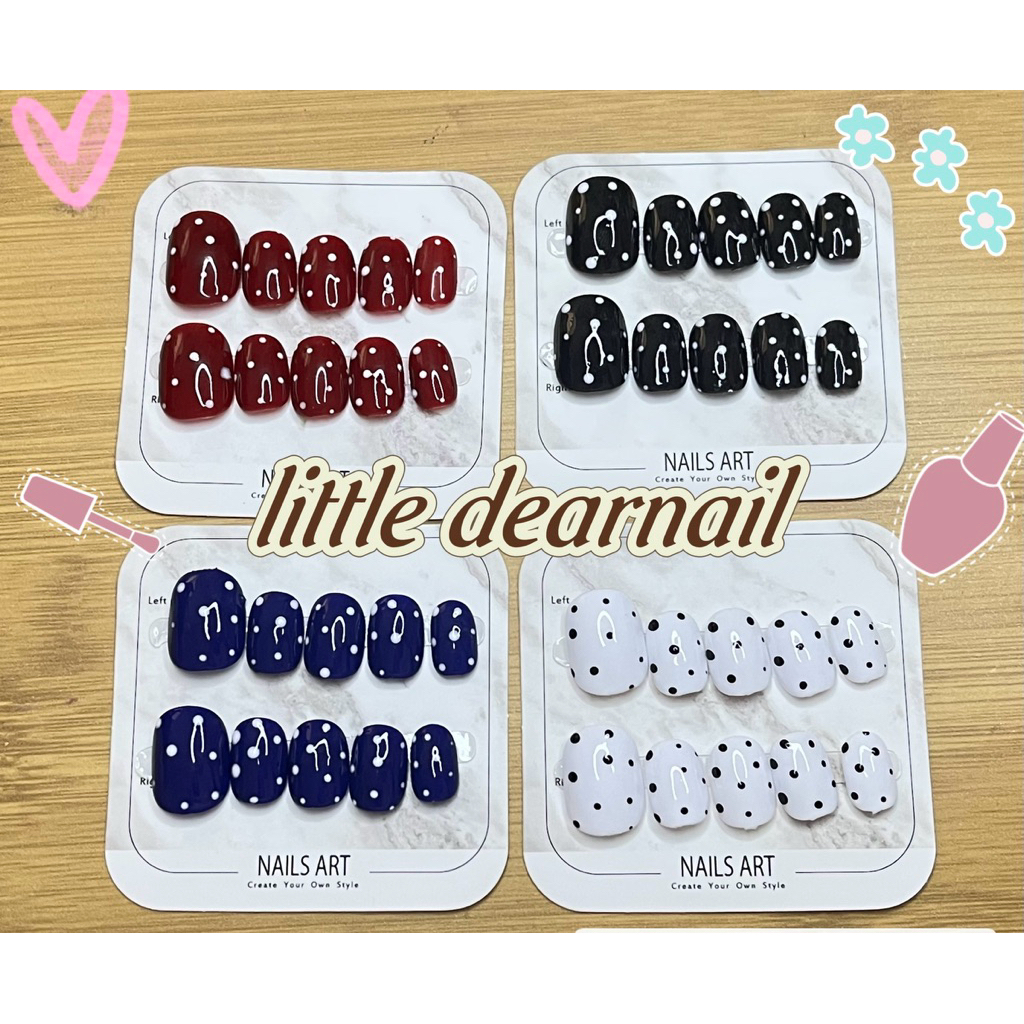 เล็บปลอมพร้อมติดแท้ 100% สามารถแจ้งไซส์และทรงได้ในแชทนะคะ
