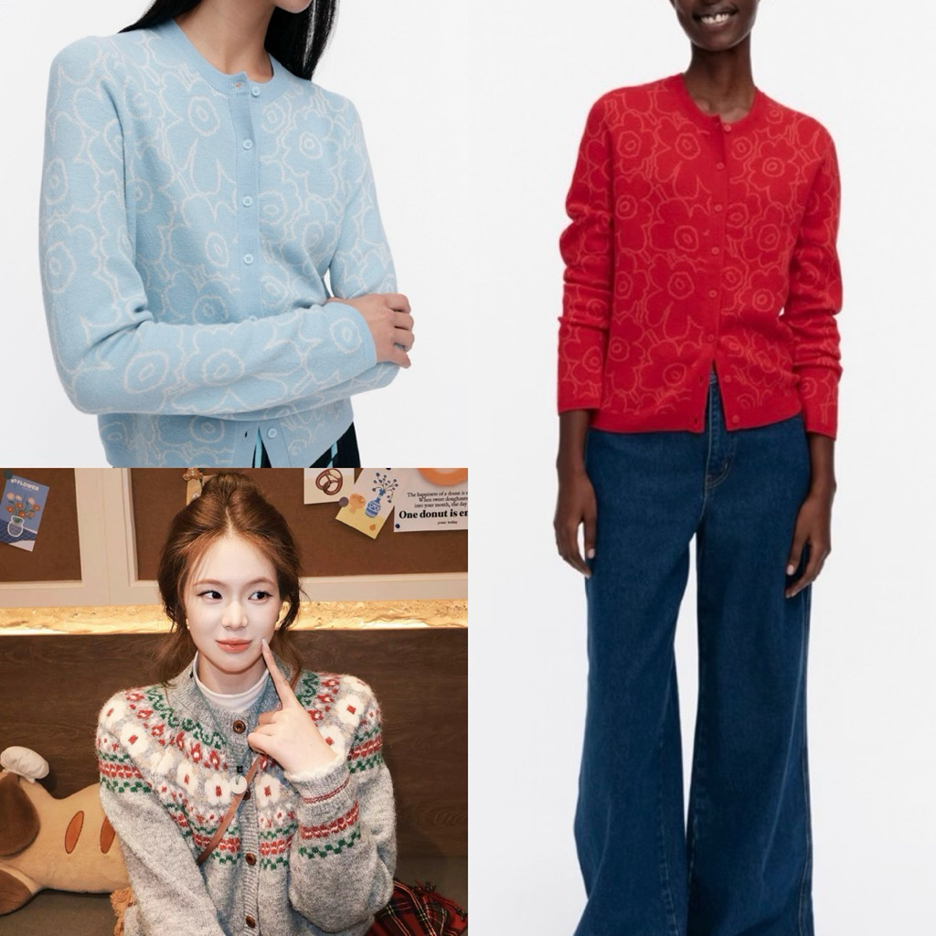 MK14_เสื้อคาร์ดิแกน Marimekko ((พร้อมส่ง))