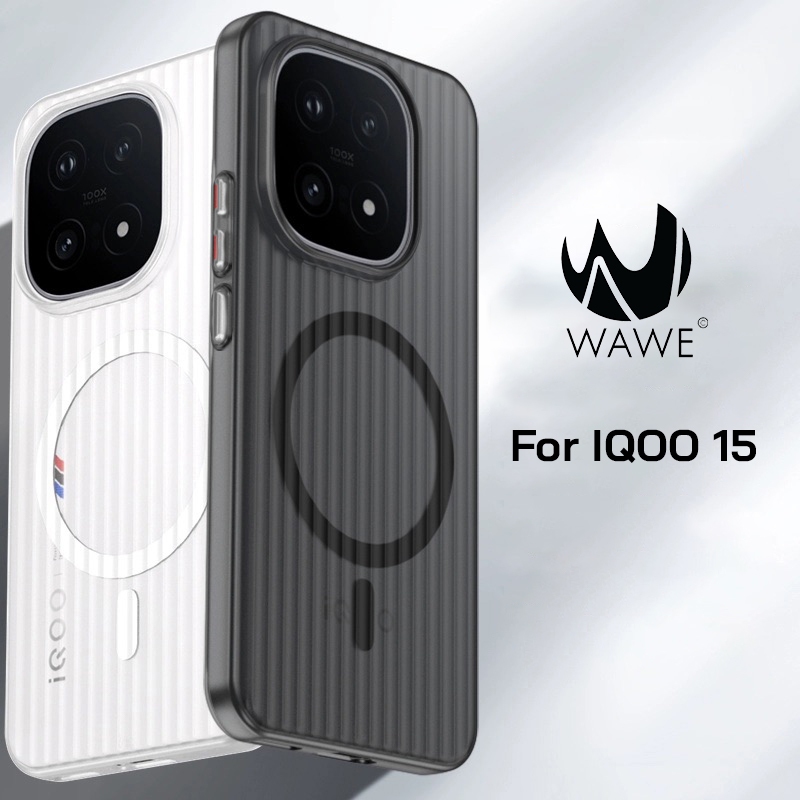 [ส่งจากกทม.] เคส IQOO 15 / IQOO Neo 10 วัสดุ PC เกรดพรีเมี่ยม กันรอยรอบตัวเครื่อง ลายแนวตั้งทาง รองรับแม่เหล็กด้านหลัง