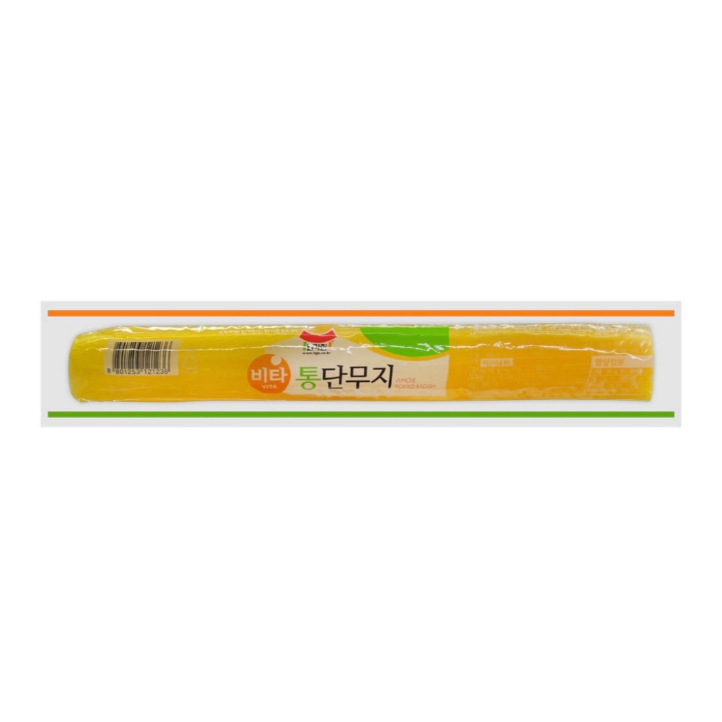[ของแท้] 비타통단무지 Ilga Whole Pickled Radish (หัวไชเท้าดองเกาหลี) 500g