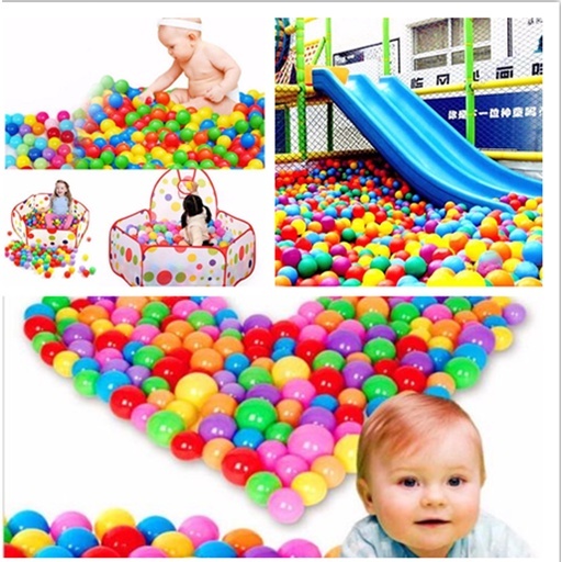 1 ชุดมี 200 ลูกบอลปลอดสารพิษ ลูกบอลหลากสี (ปลอดภัย 100%) ลูก บ้านบอล บ่อบอล บอลสี บอลเด็ก สระบอล รูปที่ 4