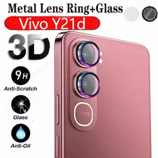 ฟิล์มครอบกล้อง ฟิล์มกระจกเลนส์กล้อง สำหรับ Vivo Y31 5G / Y21D ฟิล์มหลัง ป้องกันเลนส์กล้อง สีรุ้ง