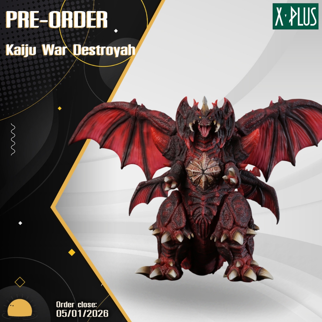 Pre-order X-Plus Kaiju War Destroyah