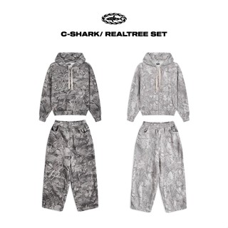 Cruehawts เสื้อสวมหัว C-Shark Hoodie/ Zipped CHB16