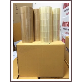 เทปกาวใส OPP TAPE 2นิ้ว 100หลา 48mm x 100Yard 6ม้วน/1แถว