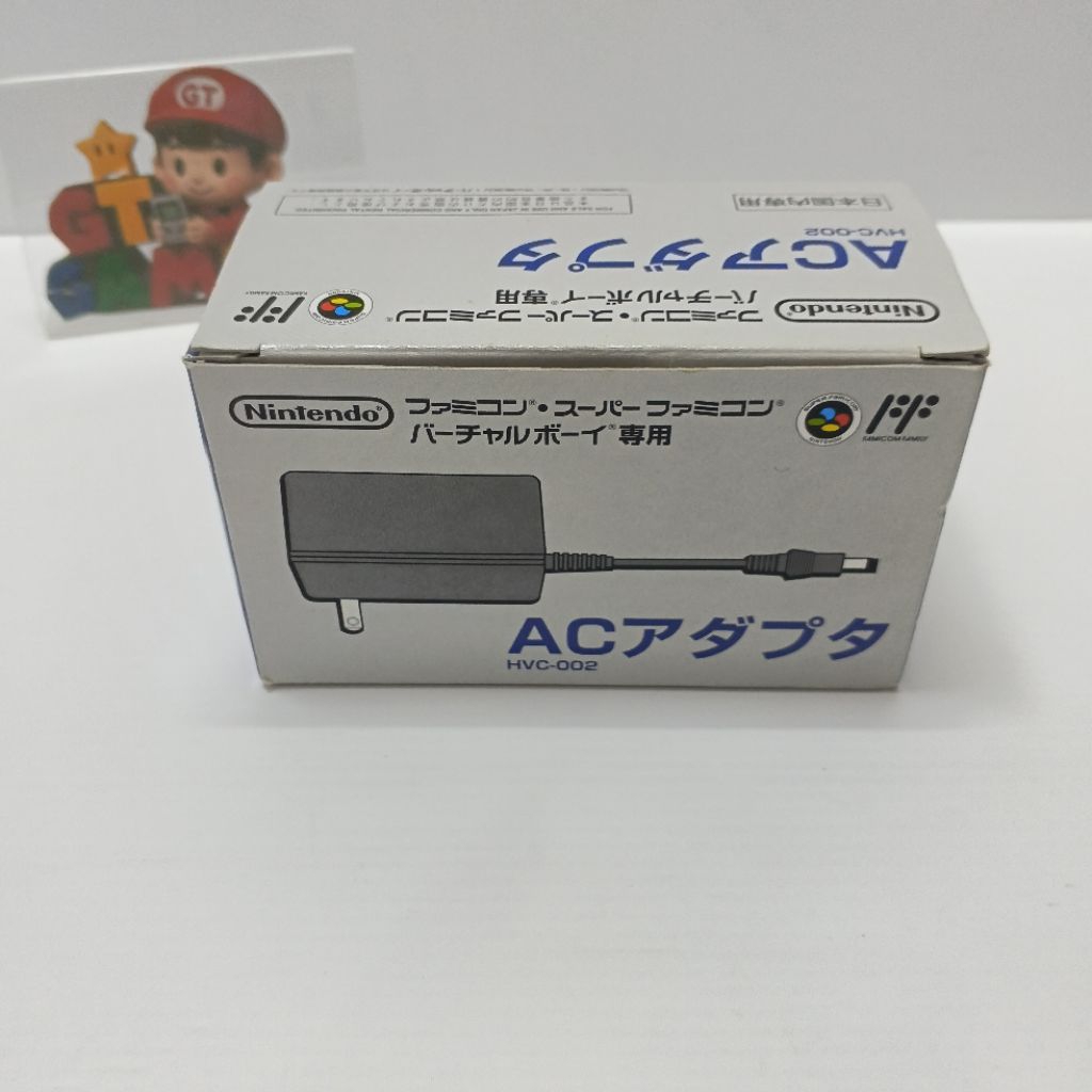 อะแดปเตอร์ AC ของแท้ nintendo Virtual Boy (HVC-007) สำหนับเครื่อง ญี่ปุ่น