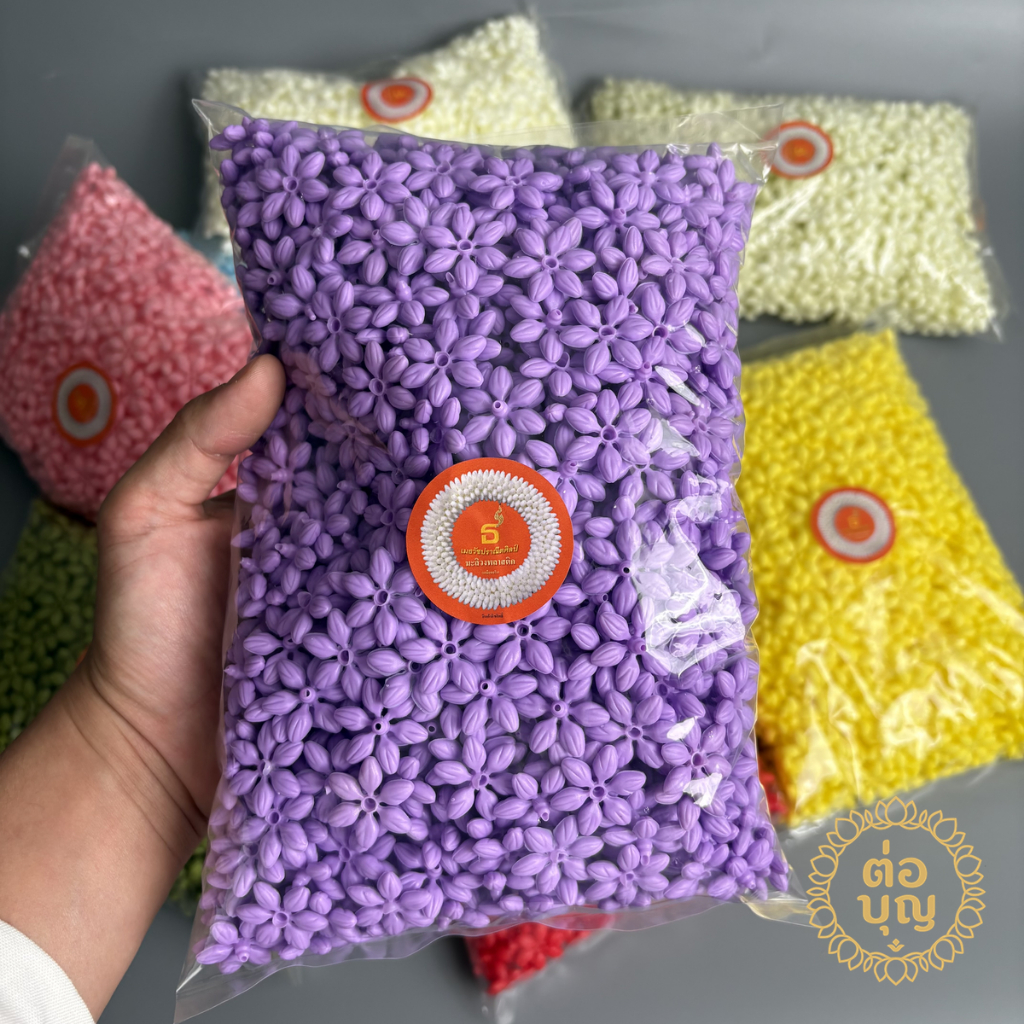 มะลิ​วงร้อยมาลัย วงเล็ก 1นิ้ว เมธวัชปราณีตศิลป์ 6แฉก 6ก้าน มะลิวงเล็ก ดอกมะลิวง ดอกไม้พลาสติก พร้อมส่ง - รูปที่ 6