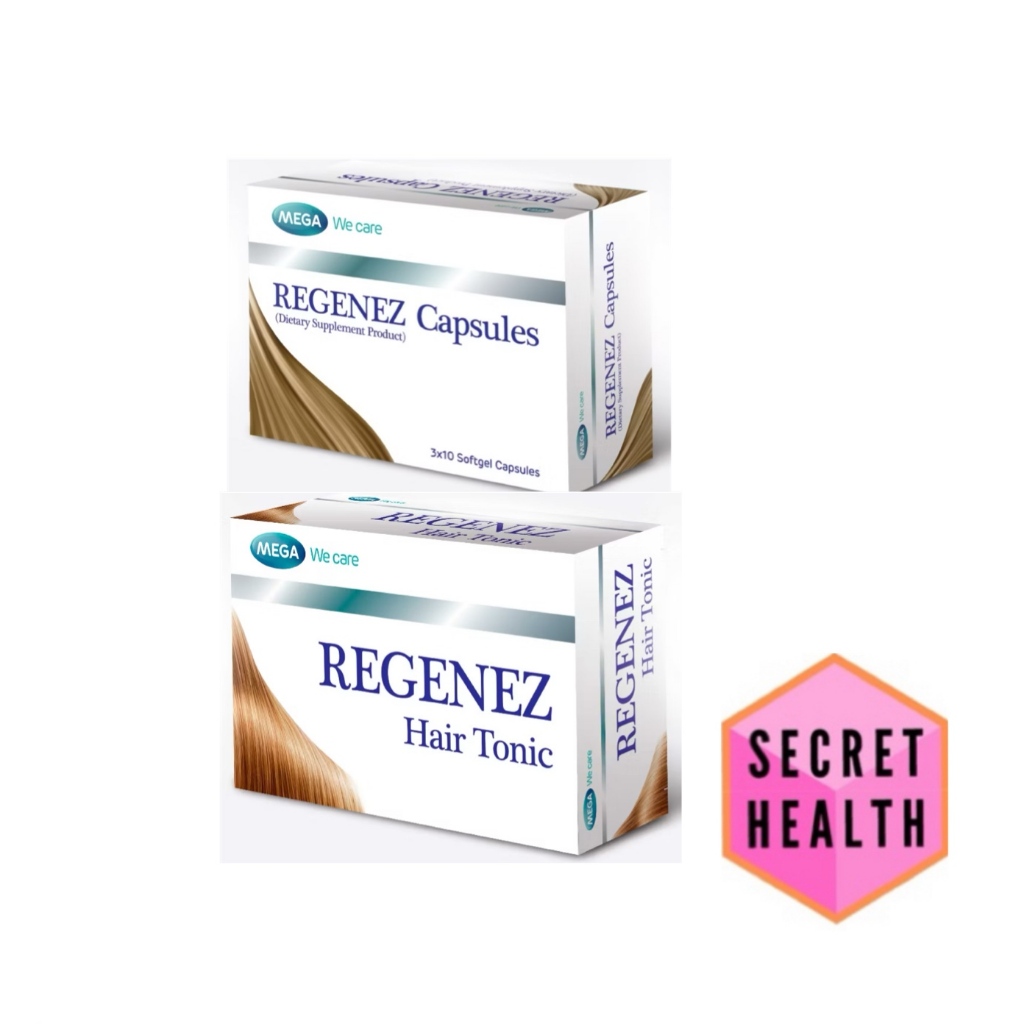 MEGA We care เมก้าวีแคร์ REGENEZ Capsules รีจีเนซ แคปซูล / สเปรย์