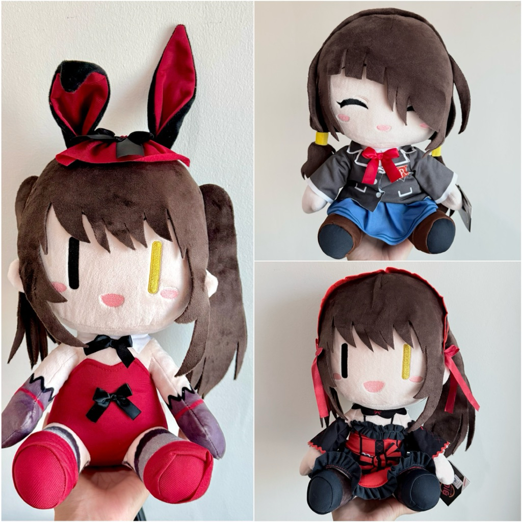 ลิขสิทธิ์แท้✅ Date A Live Kurumi Tokisaki Big Plush ตุ๊กตา คุรุมิ Bunny Uniform ของสะสม