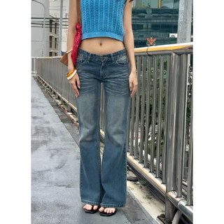 Rober Blue Angels2000s เอวต่ำขาม้าบาน
