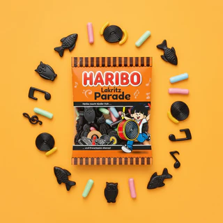 Haribo German Licorice Candy Variety Salty & Sweet/ฮาริโบ้ เยลลี่ชะเอมเทศรวมรส ลาคริดซ์เค็มหวาน นำเข้า Lakritz Lakrits