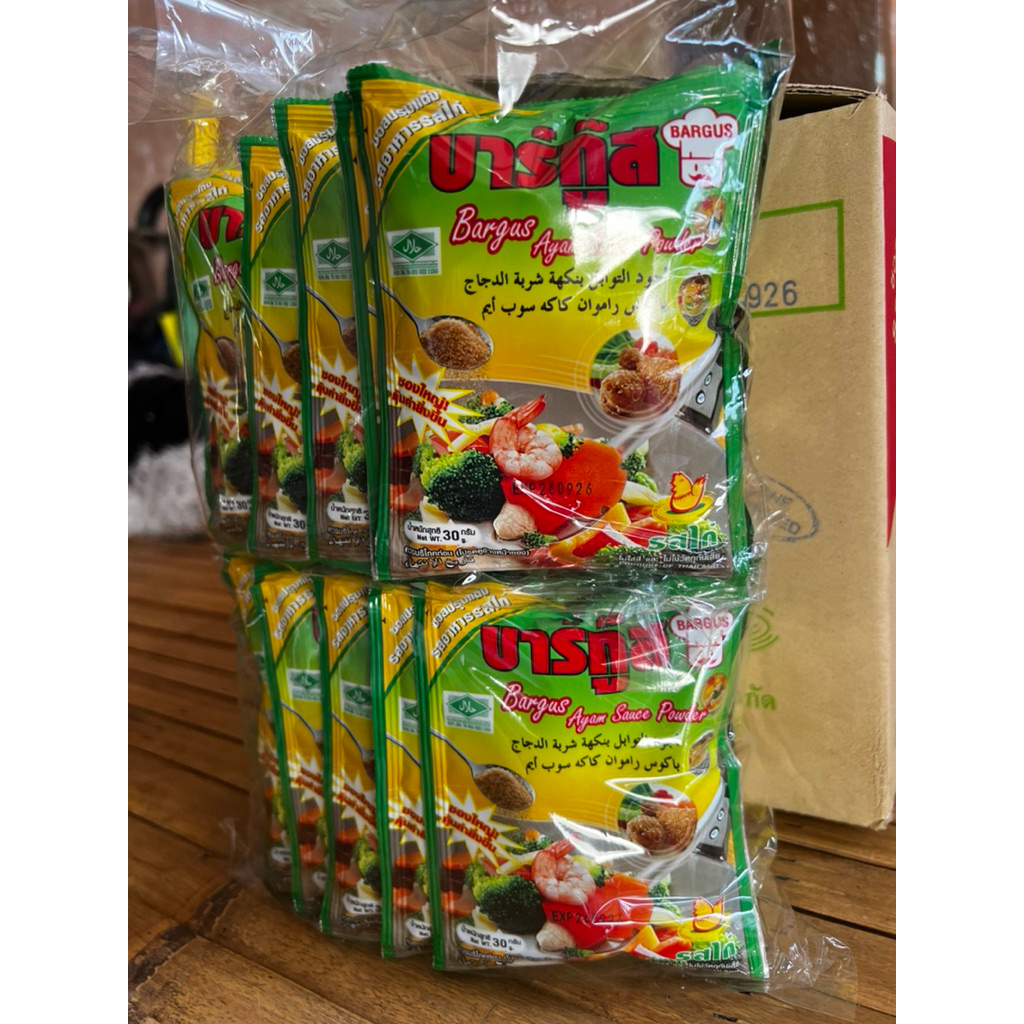 บาร์กู๊ส รสไก่ ยกลัง12แพ็ค/12ห่อ