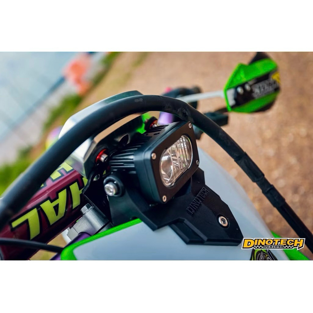 ชุดไฟหน้าสำหรับKLX140และKLX230R(ยึดที่ป้ายเบอร์หน้ารถ)