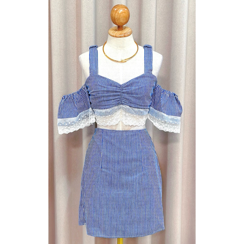 Set 2 ชิ้น งานป้าย Nuy Shop  ( S )