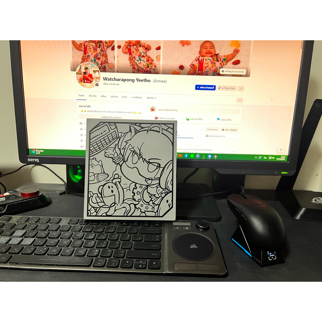 Ajazz Aj159 8k wireless มือ2