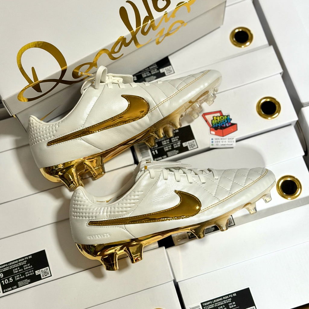 🤙🏻Nike Tiempo Legend ”Touch of Gold“ Ronaldiho ลิมิเต็ด ของแท้100% มือ1  🤍💛