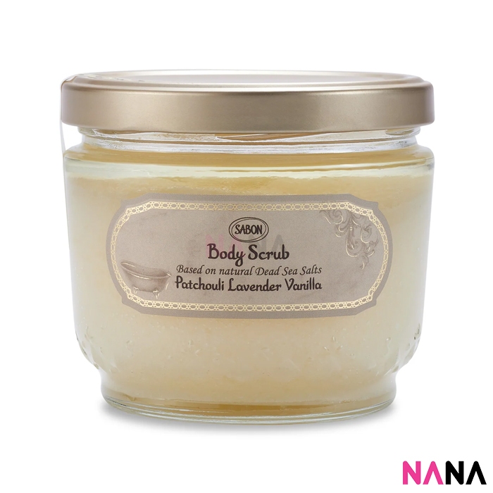 SABON Body Scrub Large - Patchouli Lavender Vanilla 600g