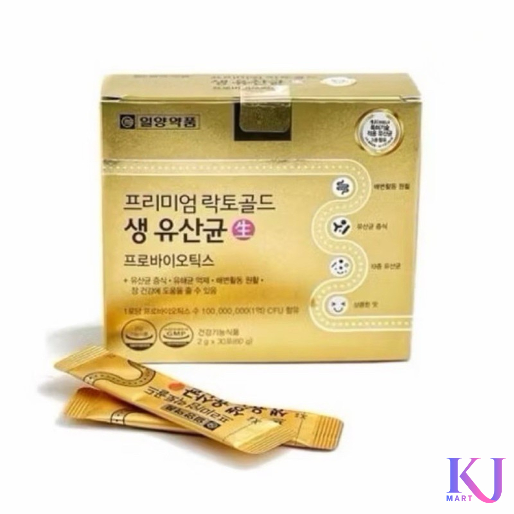 [แท้🇰🇷] Ilyang Premium Lacto Gold Probiotics 1 กล่อง 30 ซอง โพรไบโอติกส์ ช่วยย่อยอาหาร