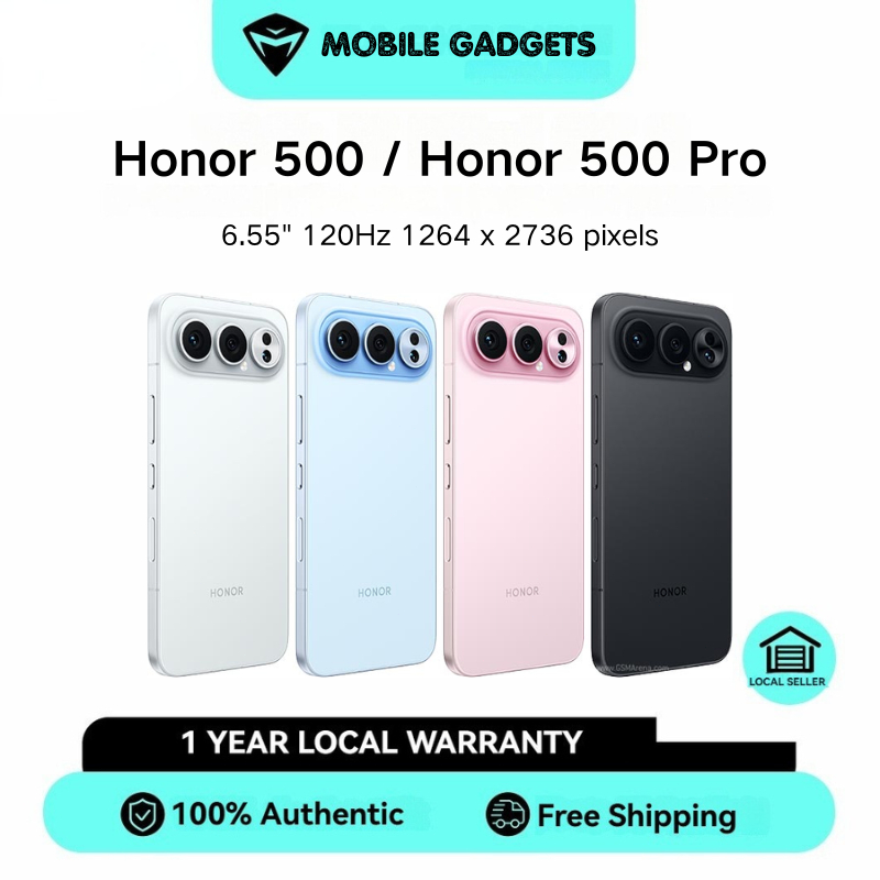 Honor 500 Pro / Honor 500 | Snapdragon 8 Elite / Snapdragon 8s Gen 4 | 6.55" 120Hz 1264 x 2736 pixel