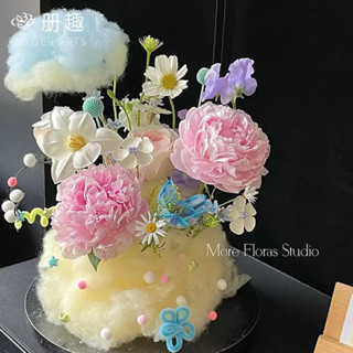 🇹🇭✨ส่งด่วน ก้อนเมฆพาสเทลบนสวรรค์ขายวัสดุตกแต่งศิลปะก้อนเมฆหล…