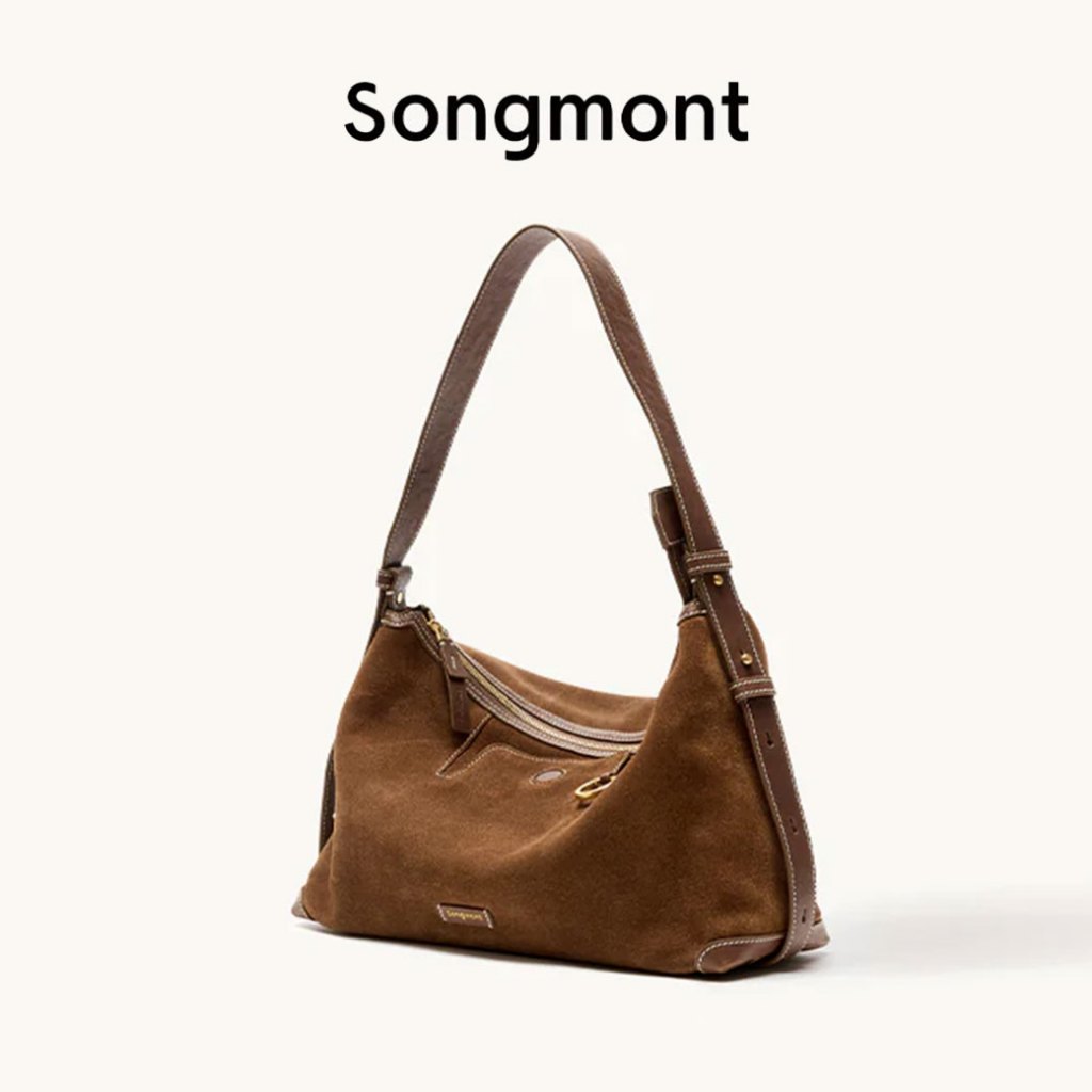 Songmont Medium Yore Hobo Bag กระเป๋าหนัง กระเป๋าสะพายไหล่ [ส่งจากไทย]