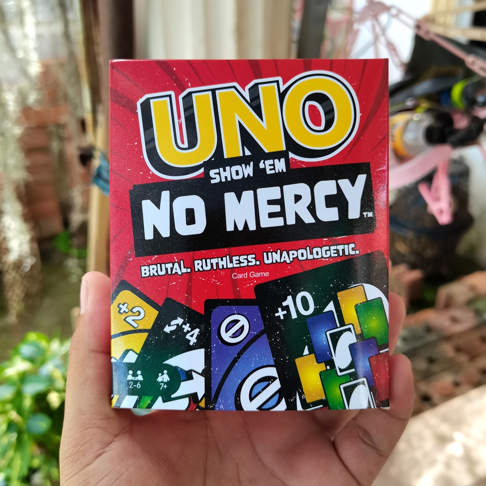 [ส่งจากไทยแพ็กใส่ลัง] อูโน่ Uno No Mercy Uno Flip เกมส์อูโน่