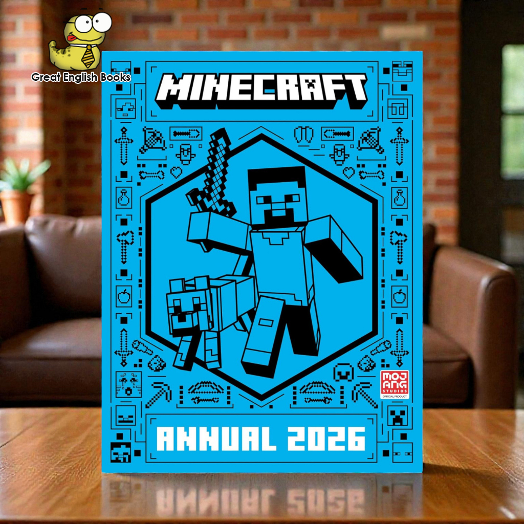 (ใช้โค้ดรับcoinคืน10%ได้) *Original* หนังสือกิจกรรม Minecraft Annual 2026: The new official fully illustrated annual