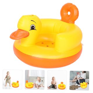 เก้าอี้หัดนั่งเด็กเป่าลม PVC เติมลมง่ายด้วยปั๊มในตัว สำหรับเ…